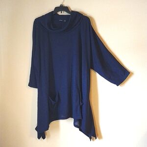Women's 30/32 cowl neck tunic by EVANS
